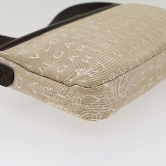 Bulgari Beige Canvas Shoulder Bag (Pre-Owned) - Picture 15 of 16